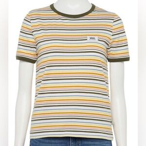 Vans  Off The Wall Stripped Top l SIZE S